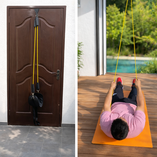 Fitness Fellow Kit- Belly Set with Belt & Rope Set