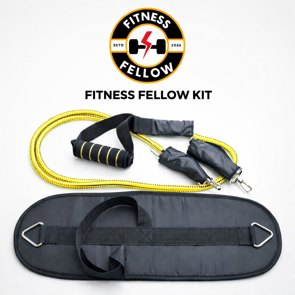 Fitness Fellow Kit- Belly Set with Belt & Rope Set