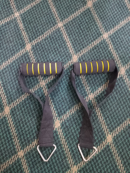 Gym Handles with Hooks – Heavy Duty Resistance Band Handles for Home Workout