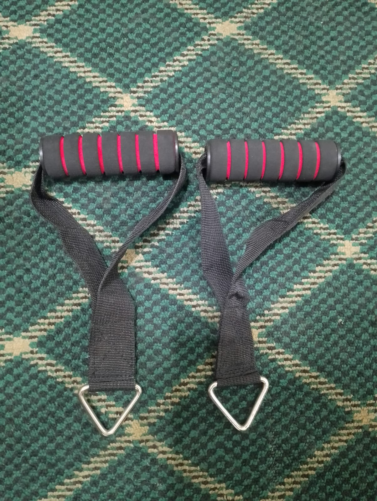 Gym Handles with Hooks – Heavy Duty Resistance Band Handles for Home Workout